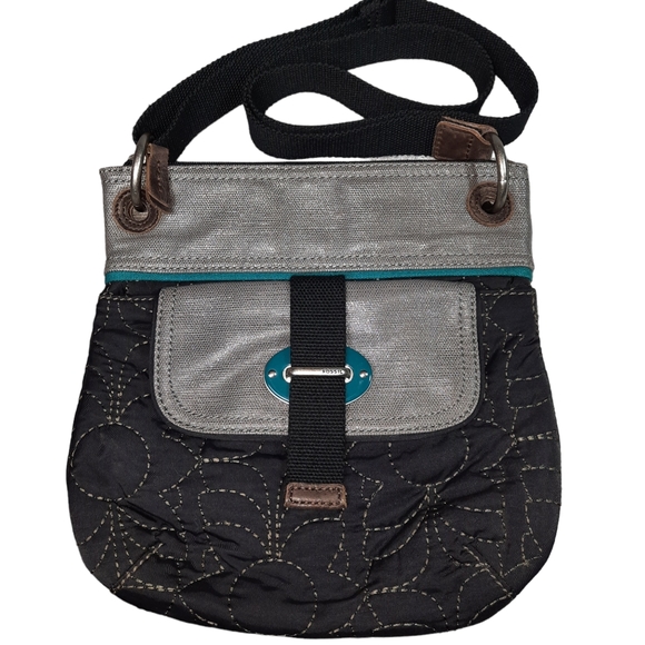 Fossil Key-Per Quilted Crossbody Bag - Picture 1 of 9